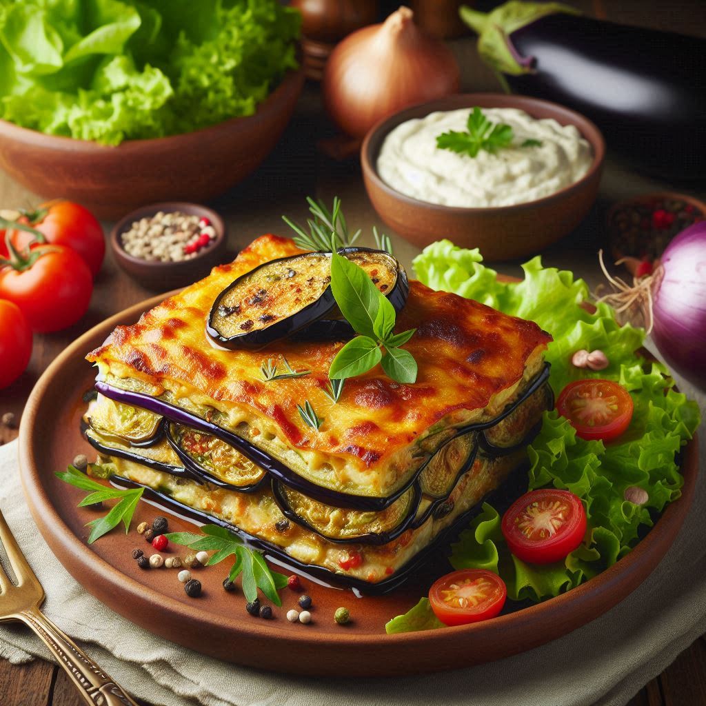 Lasanha de berinjela