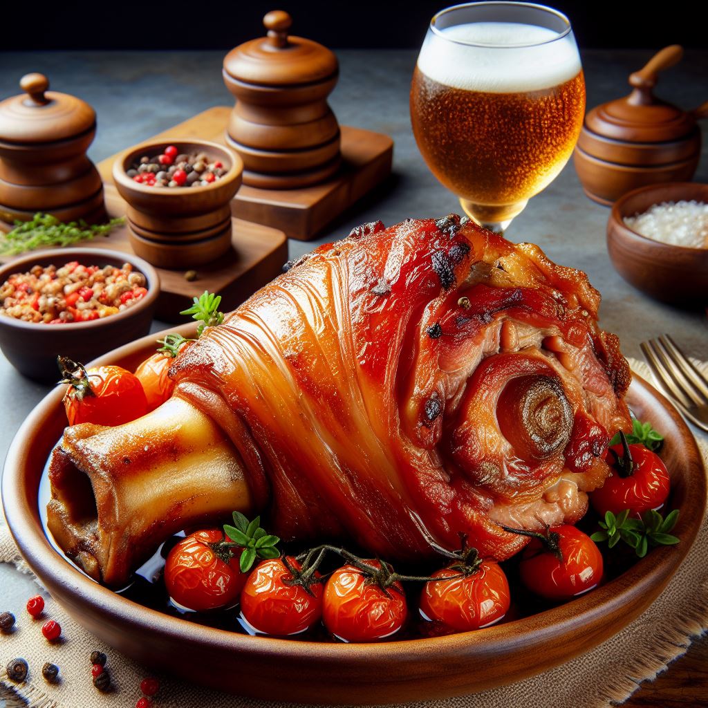 Pernil de Porco Assado