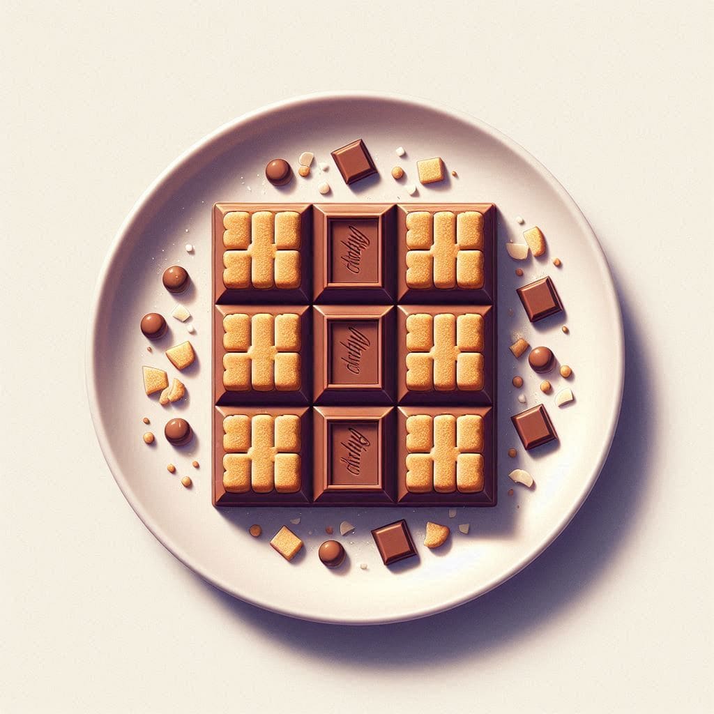 Palha Italiana com Leite Condensado