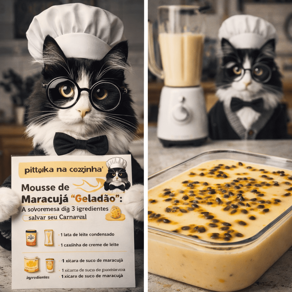 Mousse de Maracujá "Geladão"