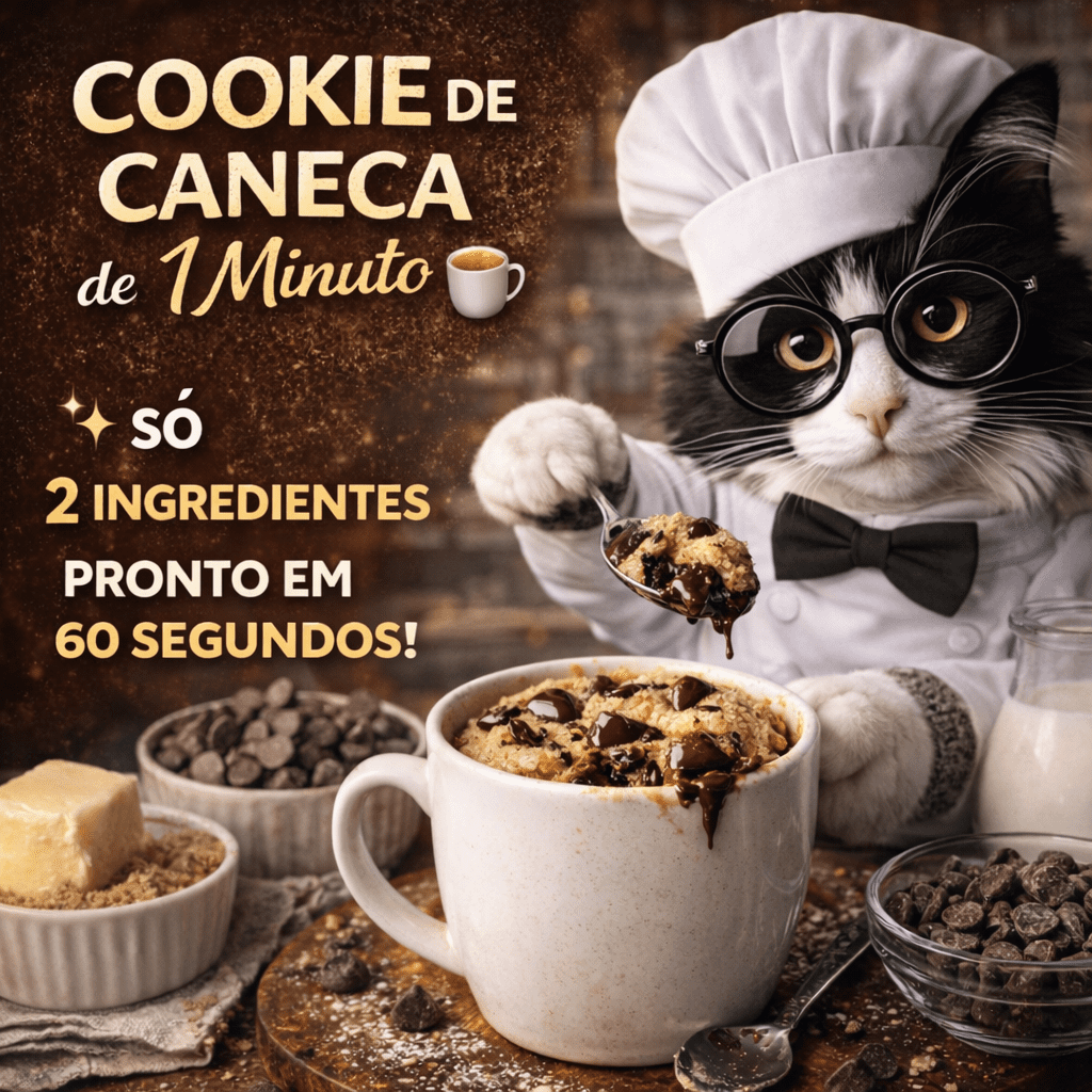 Cookie de Caneca de 1 Minuto